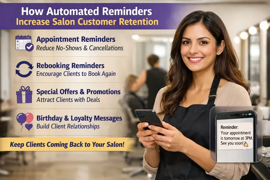 7 Ways Automated Reminders Increase Salon Customer Retention