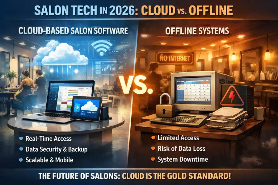 7 Brutal Reasons Why Cloud-Based Salon Software Beats Offline Systems