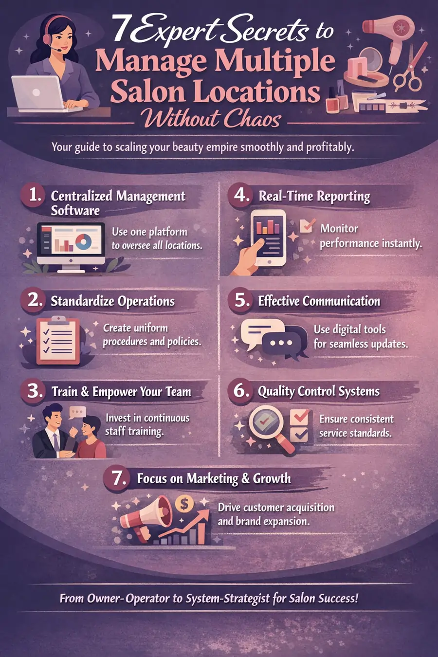 7 Expert Secrets to Manage Multiple Salon Locations Without Chaos (2026 Guide)