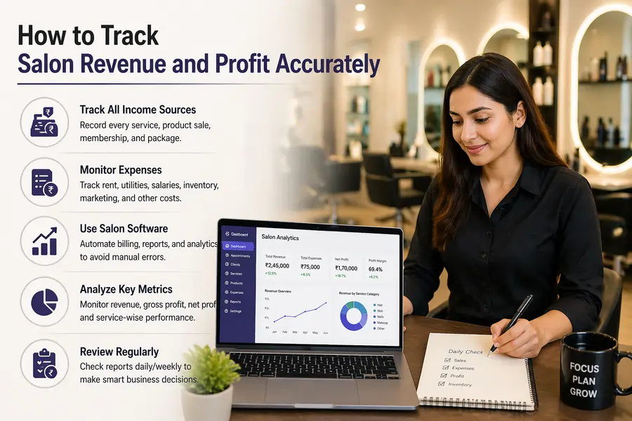 How to Track Salon Revenue and Profit Accurately: 7 Breakthrough Ways